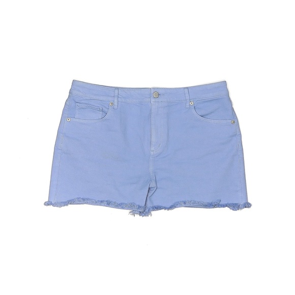 LOFT High Waisted Cut Off Shorts 8/29 - Picture 2 of 5